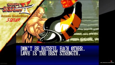 Samurai Shodown 2 - Arcade Mode/Story - Sieger