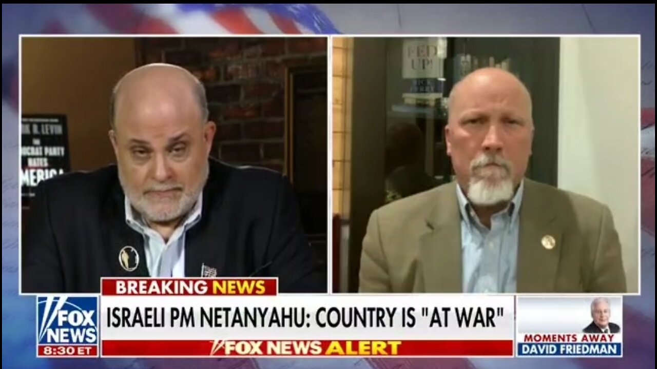 Rep Chip Roy: Biden Admin Is Complicit In The Attack On Israel!