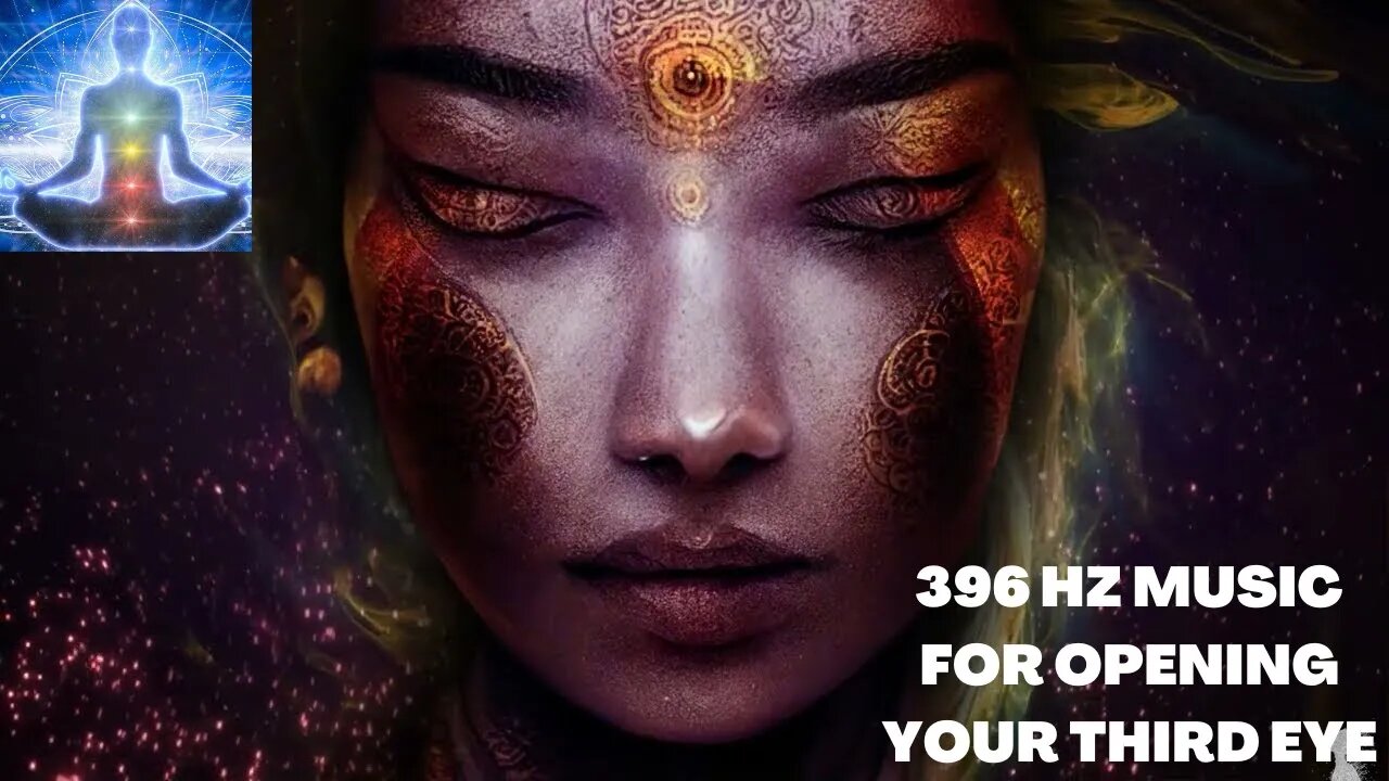 396 Hz Music, Activate Your Pineal Gland by Opening Your Third Eye! (Efficient Technique!)