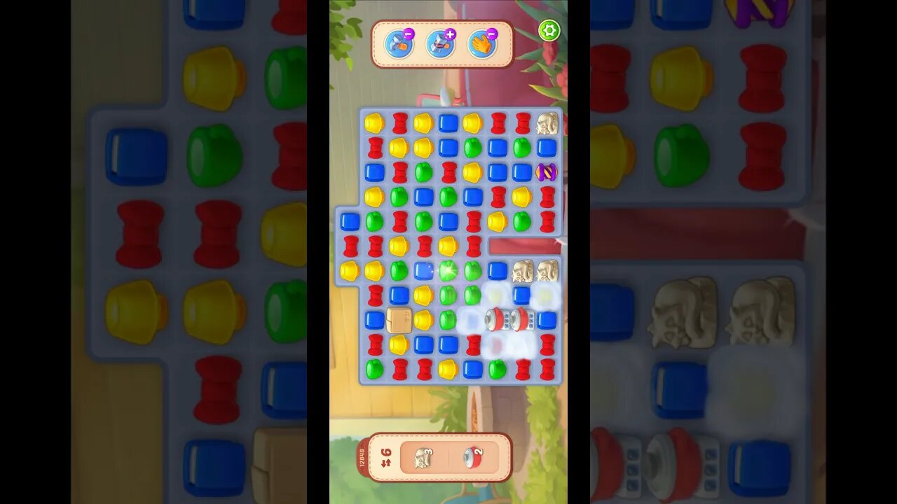 Shorts Playrix Homescapes Gameplay Walkthrough Level 12848-040