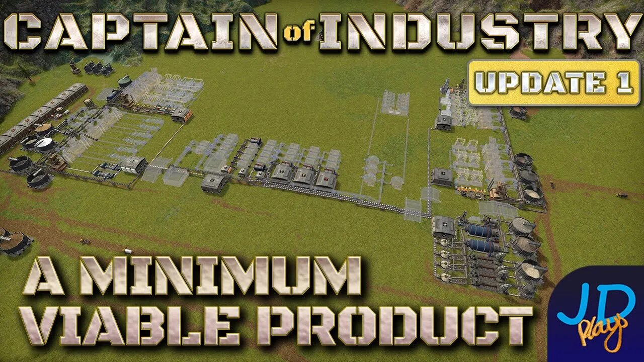 Getting to a Minimum Viable Product! 🚛 Ep21 🚜 Captain of Industry Update 1 👷 Lets Play, Walkthrough