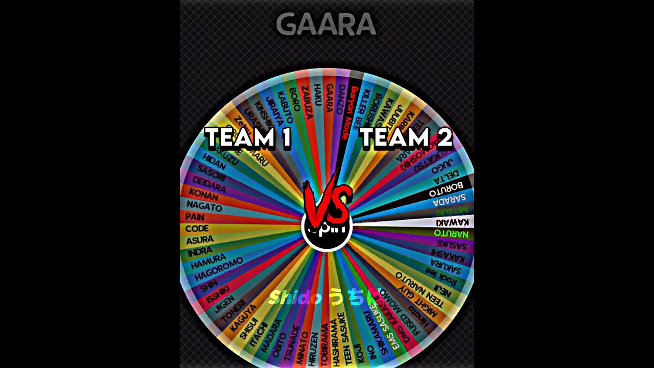 team 1 vs team 2
