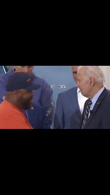 biden PUNCHES black man!