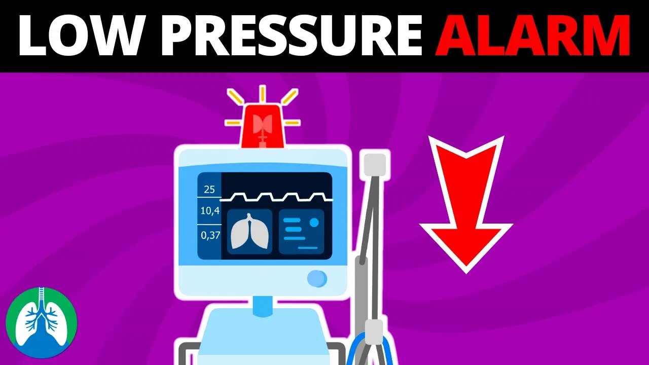 Low Pressure Alarm (Mechanical Ventilation) | Quick Overview 🚨