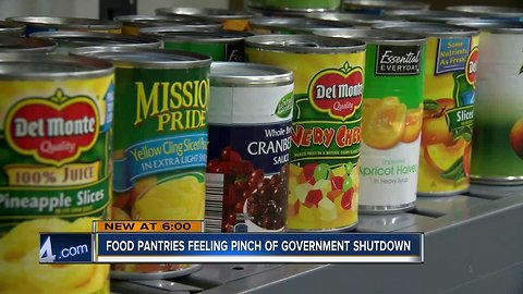 Food Pantry worried about mounting demand amid shutdown
