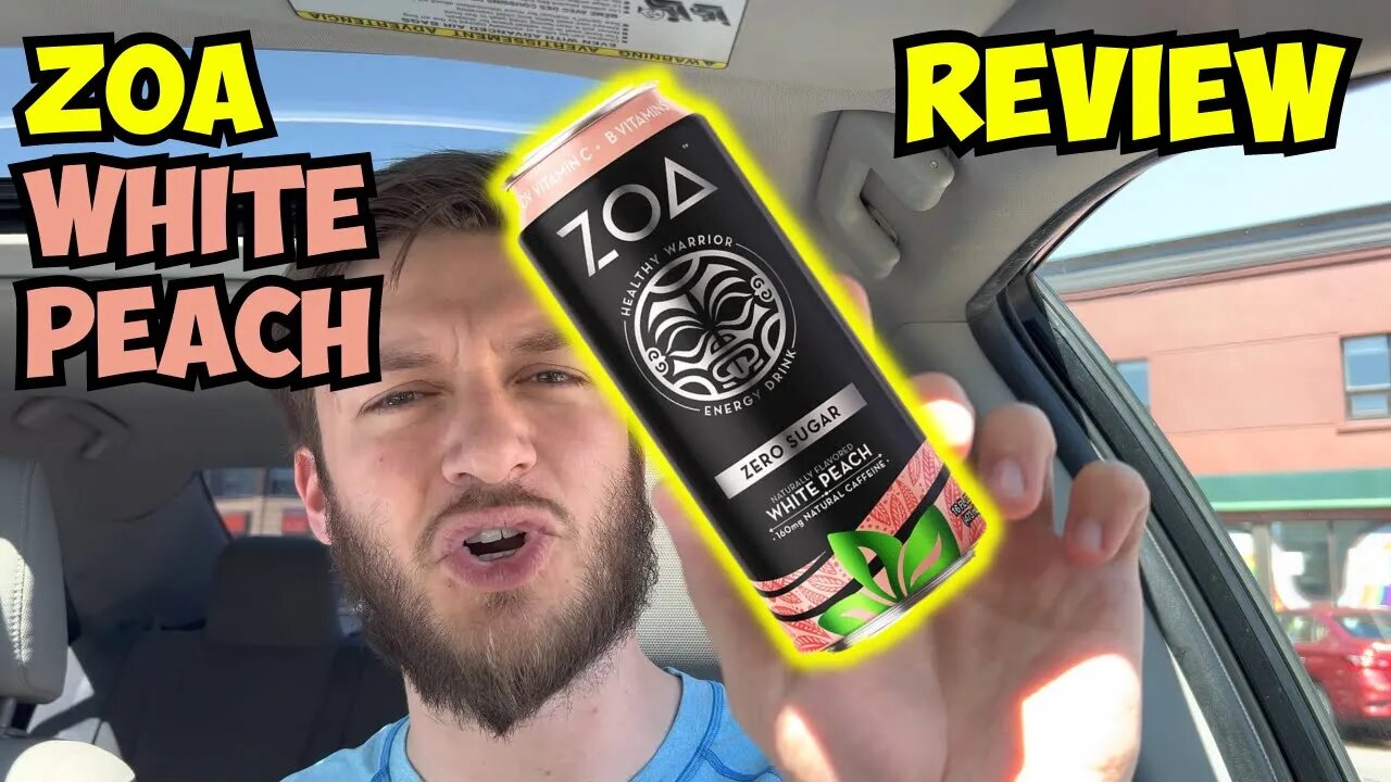 ZOA Warrior Energy WHITE PEACH Review