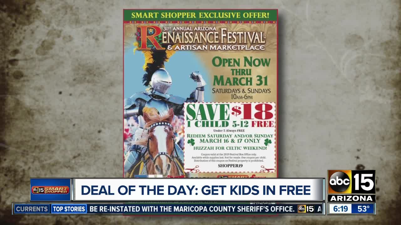 Save at the Arizona Renaissance Festival