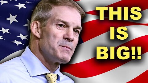 BREAKING: JIM JORDAN JUST SHOCKED THE WORLD!!