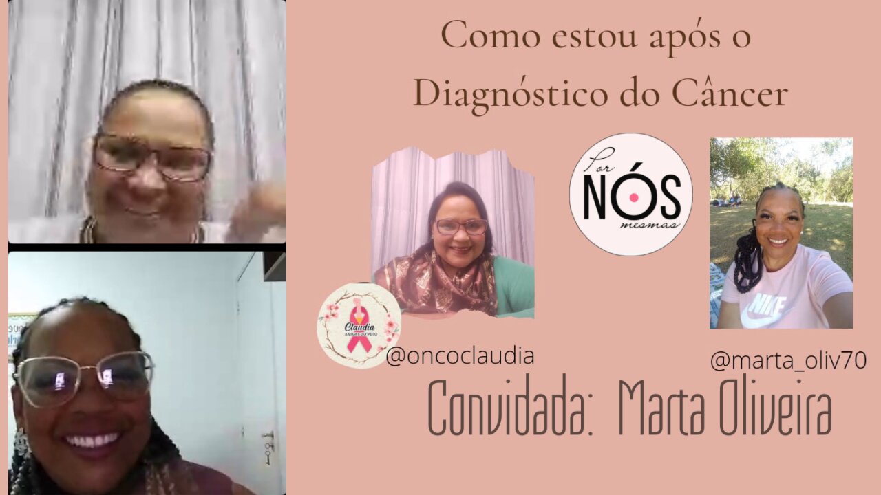#Live Por NÓS Mesmas | Como estou após o Diagnóstico de Cáncer | 23 de Setembro
