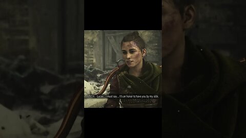 👀 LUCAS AND AMICIA CONFESS THEIR FEELINGS | A Plague Tale Requiem [4K 60FPS] #Shorts