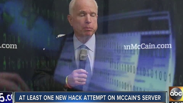 Attempt made to hack Senator John McCain's campaign server