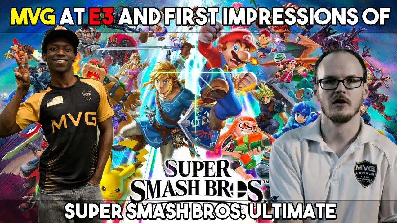 Mew2king and Salem's first Super Smash Bros. Ultimate impressions, Live from E3