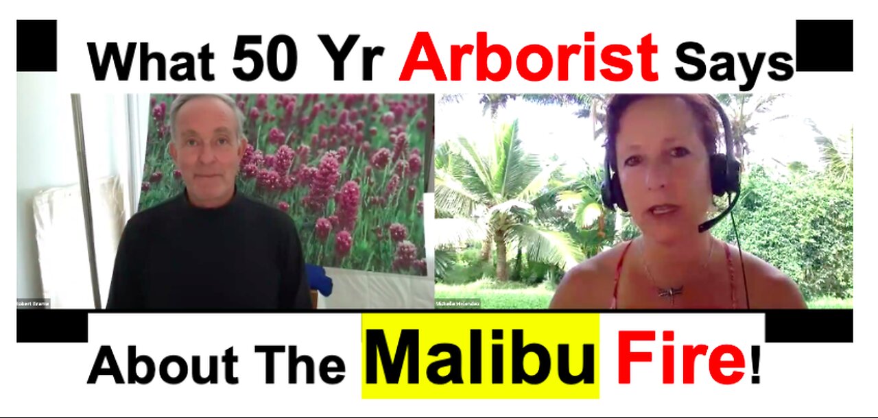 What 50 Yr Arborist Says About The Malibu Fire!