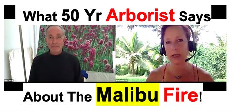 What 50 Yr Arborist Says About The Malibu Fire!