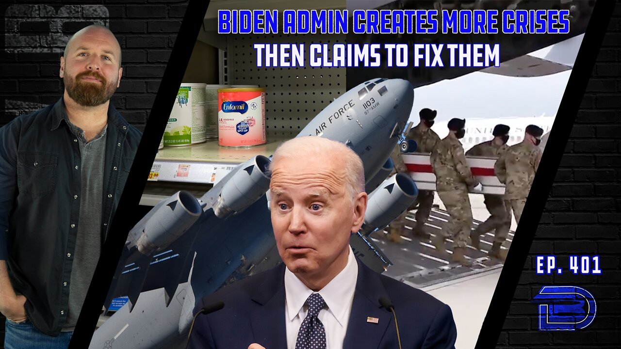 Biden Celebrates Helping Address A Problem He Created...Again | Military Purge Continues | Ep 401