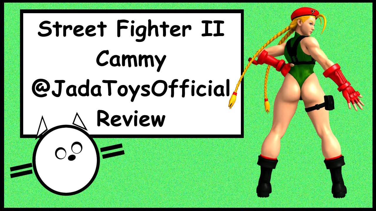 Street Fighter II Cammy @JadaToysOfficial Review