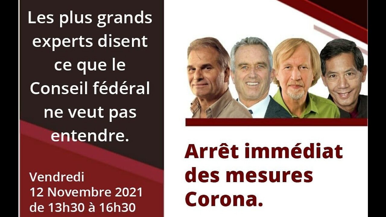 MANIFESTATION de BERNE 12.11.21 avec Robert F. Kennedy