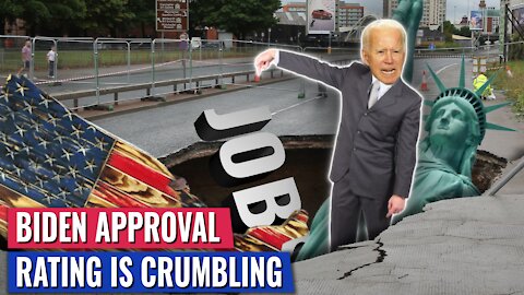 PANIC AT White House: BIDEN APPROVAL RATING IS CRUMBLING