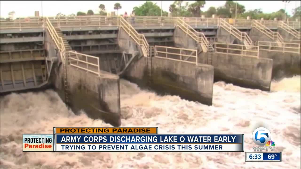 Discharges from Lake Okeechobee to last for 21 days