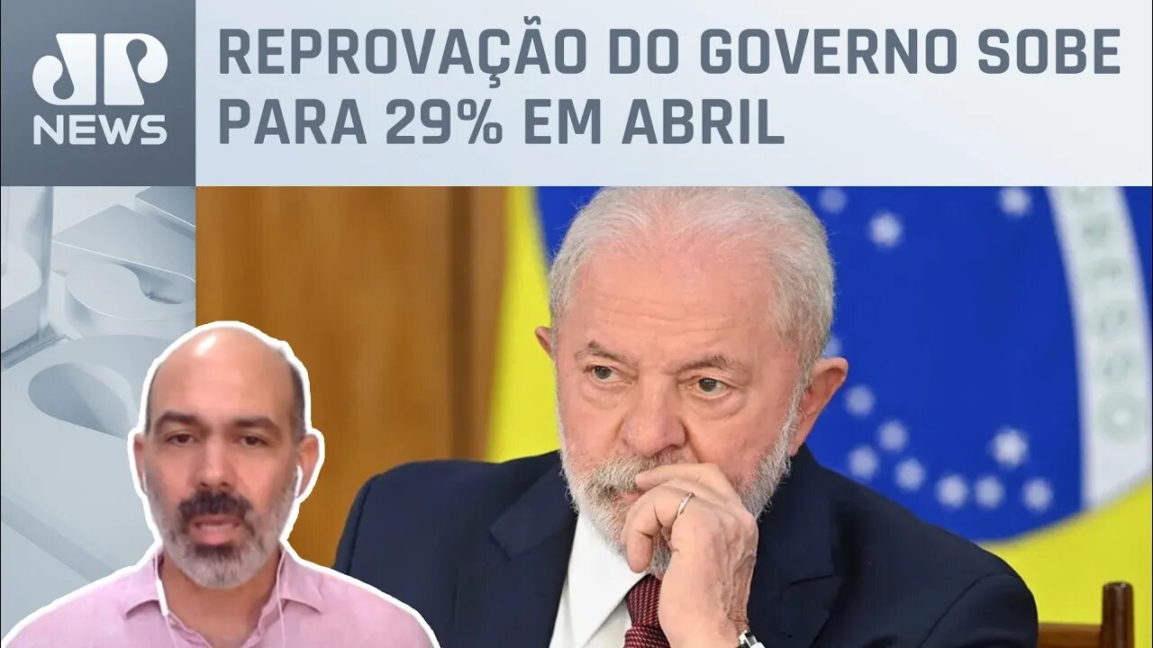 Aprovação do governo Lula cai de 40% para 36%, mostra pesquisa Quaest; Schelp analisa