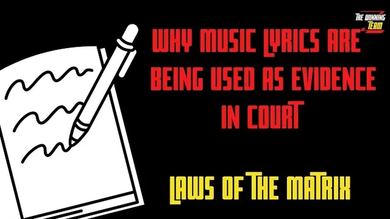 Why music lyrics are being used as evidence in court in the Young Thug/YSL Case: Laws of the matrix