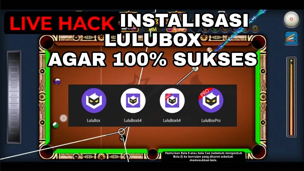 Live Stream HACK LONG LINE 8 BALL POOL