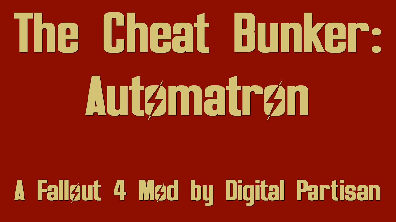 The Cheat Bunker: Automatron