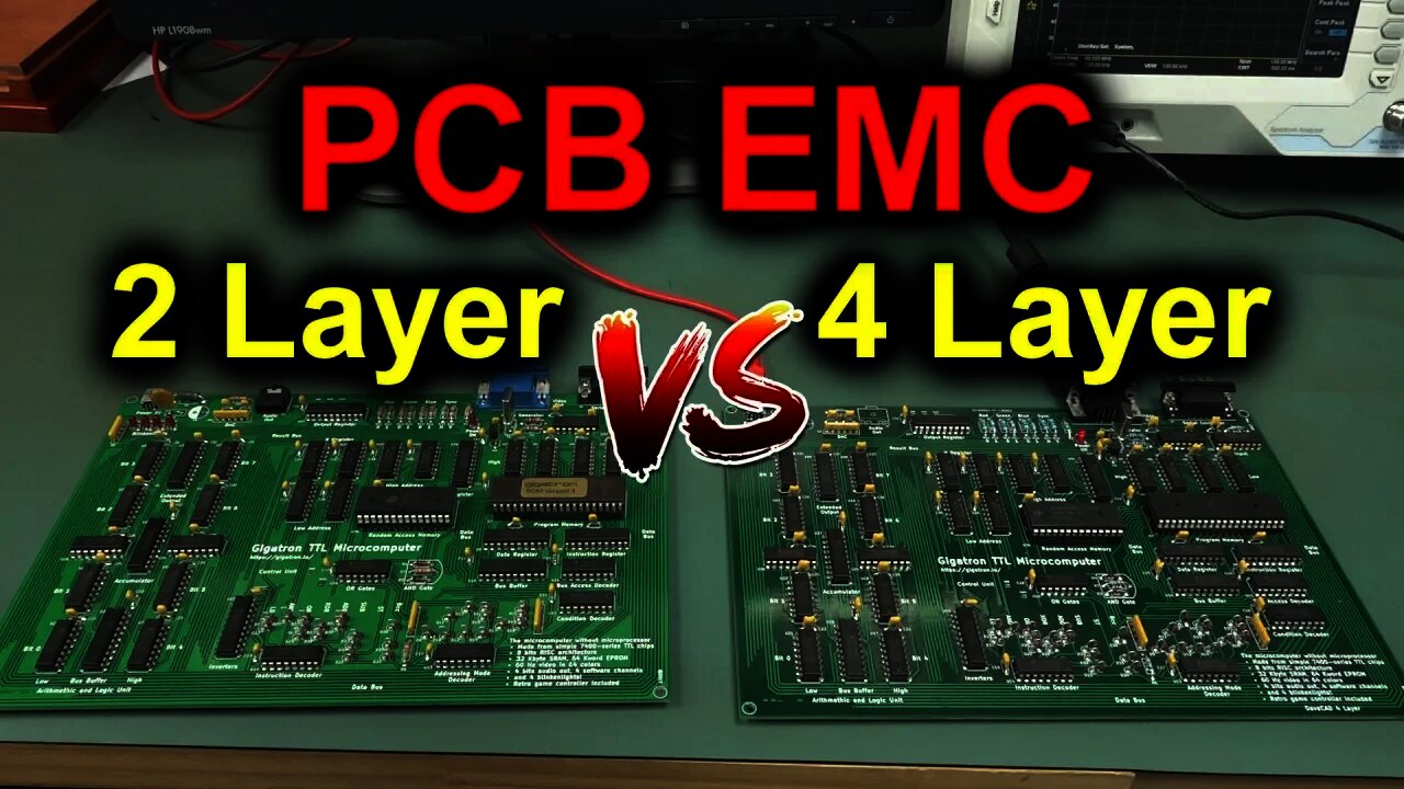 EEVblog #1176 - 2 Layer vs 4 Layer PCB EMC TESTED!