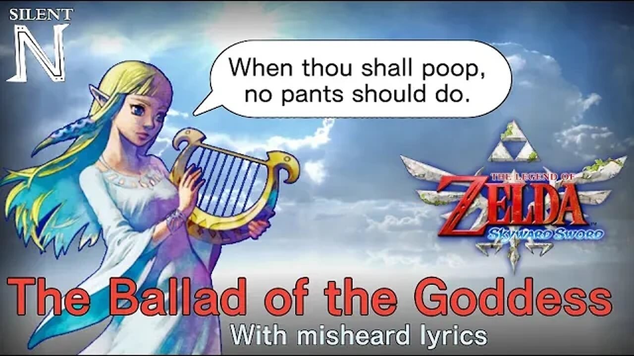 Misheard Lyric Video: "Ballad of the Goddess" ~The Legend of Zelda: Skyward Sword