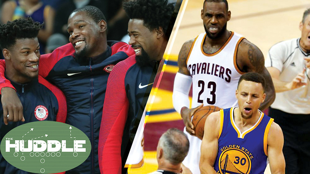 Should NBA Players Be Allowed in 3-on-3 Olympics? Will the Warriors Blow ANOTHER Lead? -The Huddle