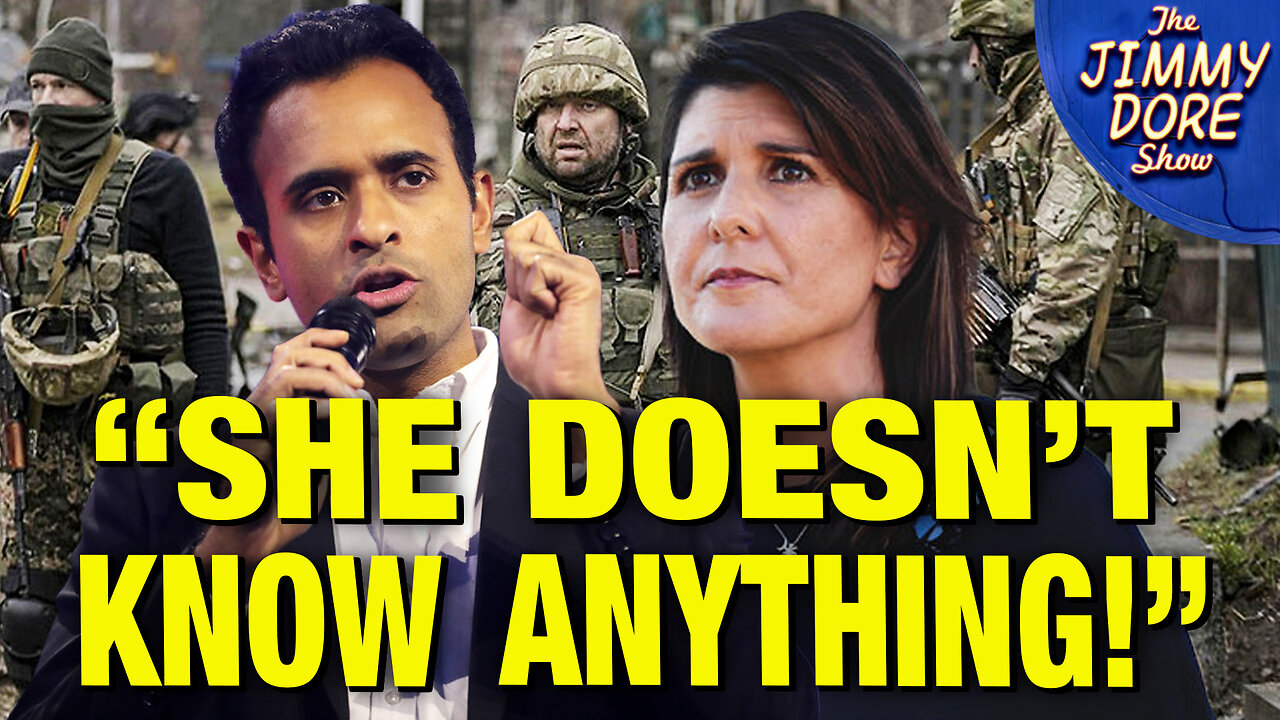 Vivek DESTROYS Nikki Haley Over Ukraine War Support!