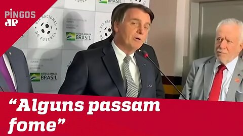 Bolsonaro e a polêmica sobre a fome no Brasil