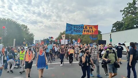 Washington DC live 10.15.2021 Day 5 of the Indigenous Protest to Stop Line 3