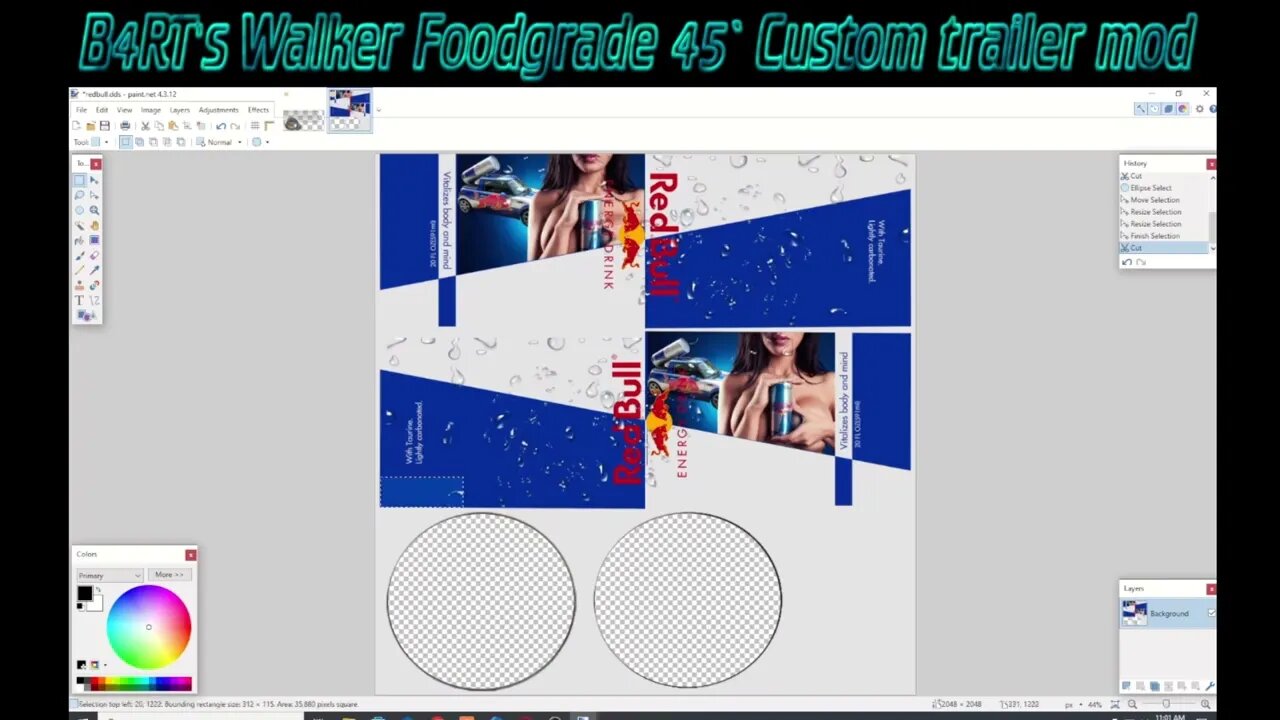B4RT's Walker Foodgrade 45' Custom Tanker Skinning Tutorial