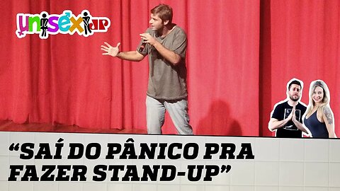 RABIN: SAÍ DO PÂNICO PRA FAZER STAND-UP