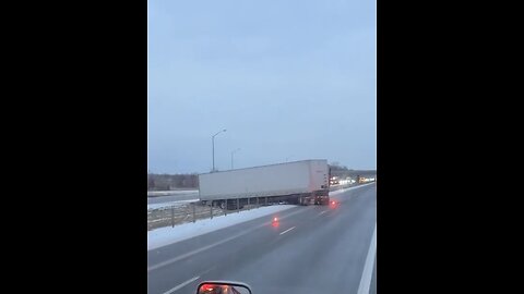 Jackknife On Highway 401