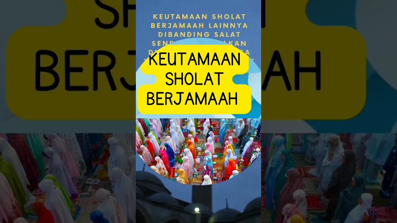 Keutamaan sholat berjamaah