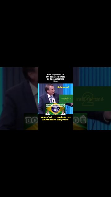 #Bolsonaro LAVOU NOSSA ALMA e disse tudo o que a maioria dos brasileiros adorariam para o bandido