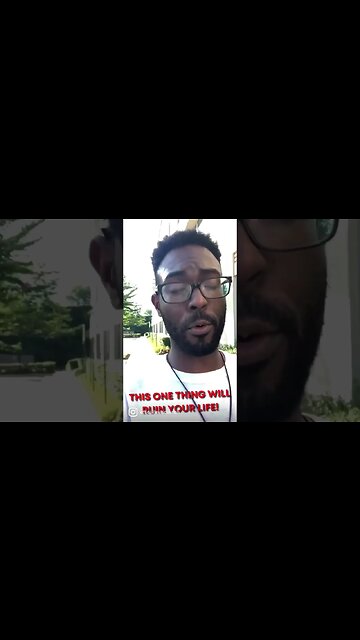 This ONE THING will ruin your life!