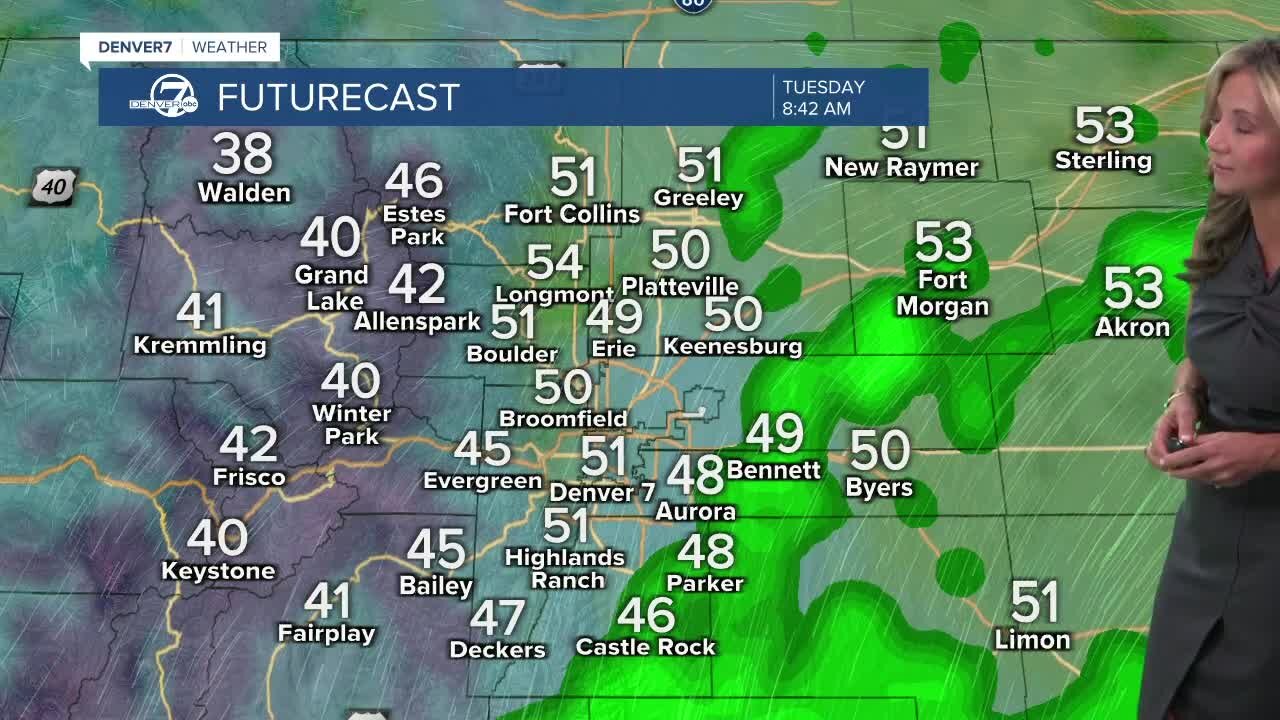 Tuesday 5:15 a.m. forecast