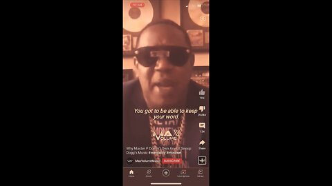 MASTER-P and his respect for SNOOP DOGG. "He is a Certified Boss"