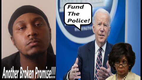Biden Betrays Black Lives Matter And Progressives For Police!