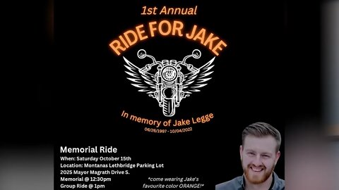 Memorial Ride For Man Killed In Motorcycle Collision - October 12, 2022 - Micah Quinn