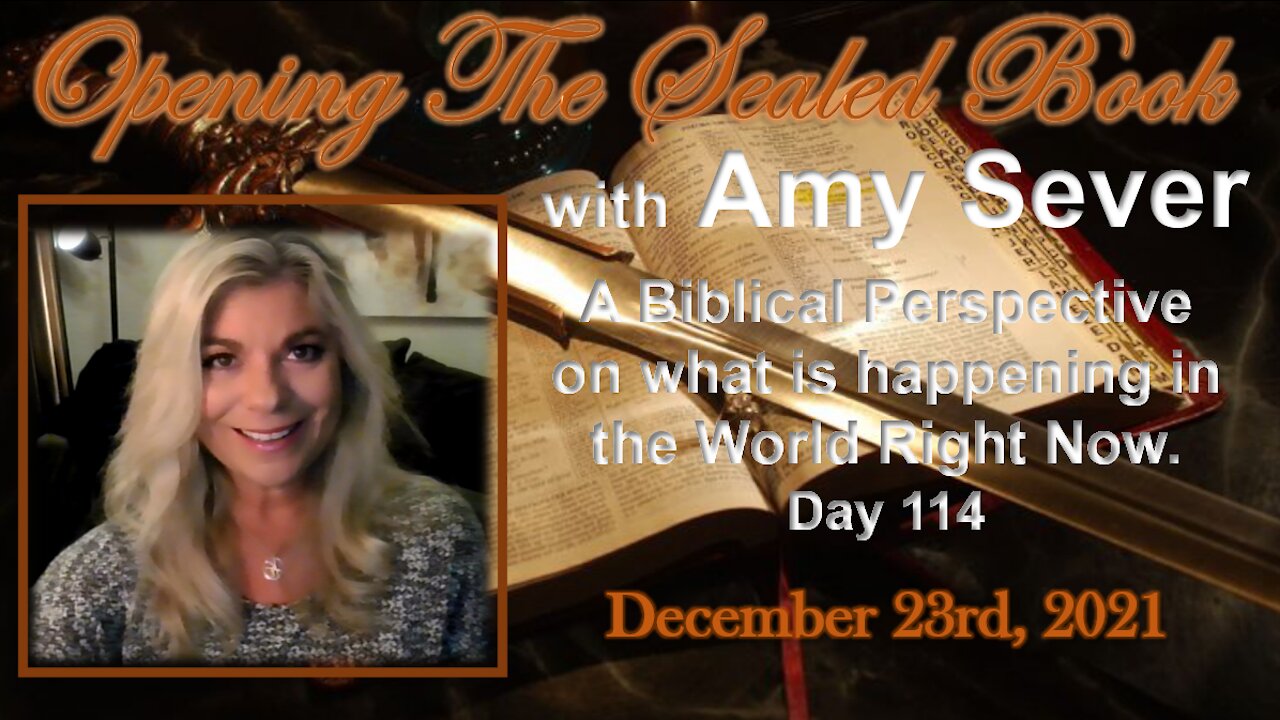 12/23 UNEDITED NEWS at AmySever.com / Habakkuk 2:2 Write the VISION down... (it WORKS)!