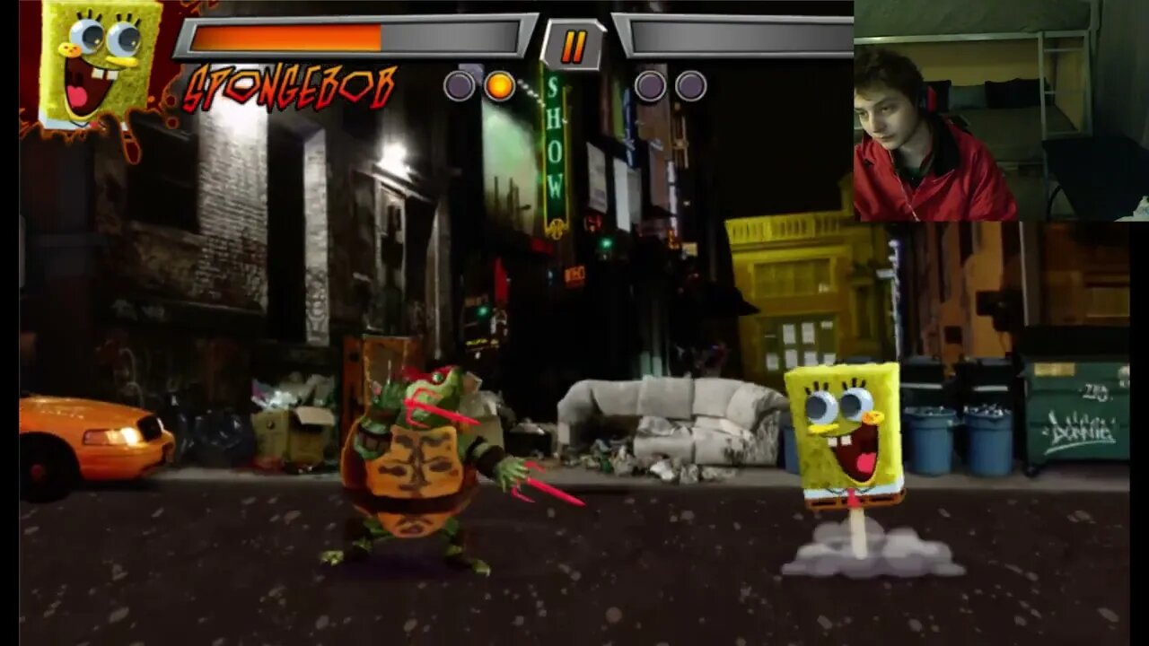 Raphael VS SpongeBob SquarePants In A Nickelodeon Super Brawl 3 Just Got Real Battle