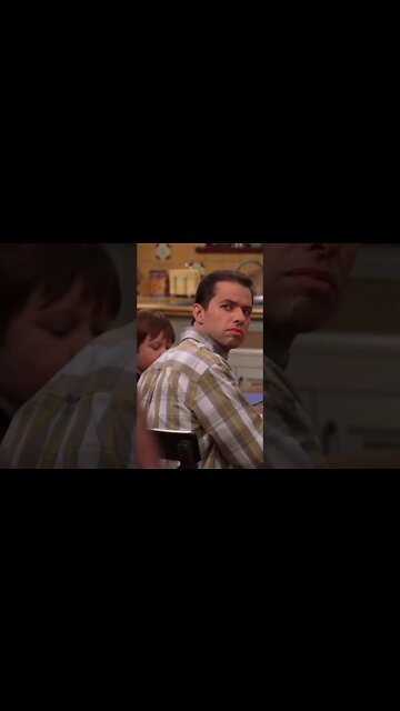 Teaching more ways to flip off people - Two and Half Men #hilarious #funny