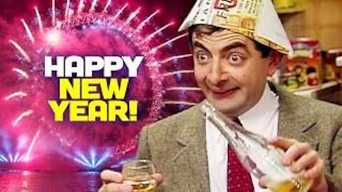 Happy NEW YERS Mr Bean!