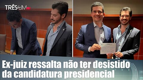 Moro explica transição partidária do Podemos para o União Brasil