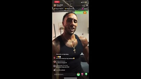 PERCY KEITH ON TIKTOK LIVE IN HOUSTON TX PT 2