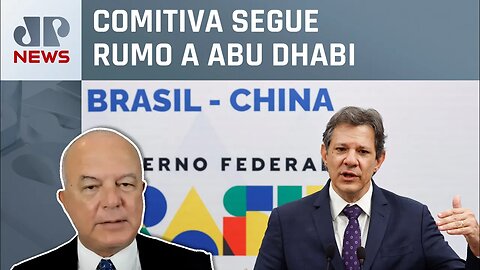 Haddad celebra acordos: “Capital chinês está disponível”; Roberto Motta comenta